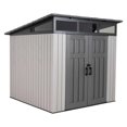 thumbnail image 1 of Lifetime 8.3 Ft. x 8.3 Ft. Outdoor Storage Shed, 1 of 7