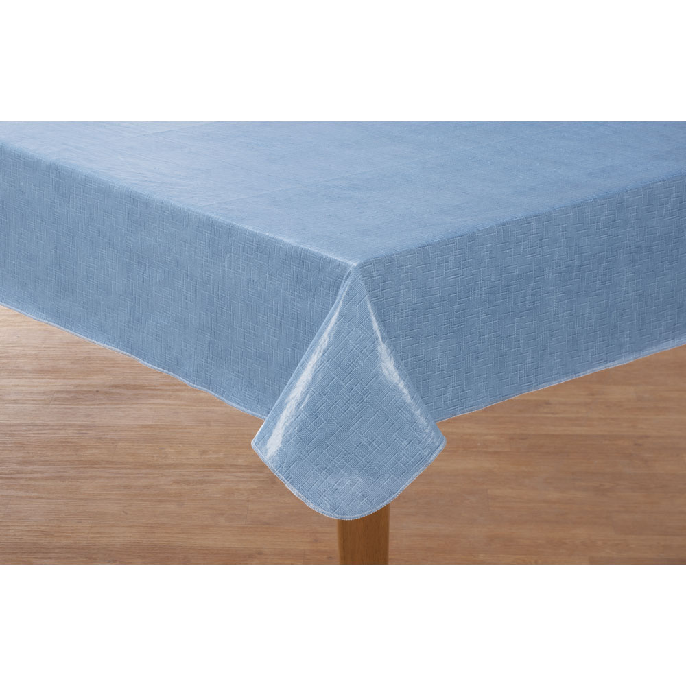 Illusion Weave Vinyl Table Cover by HSK 60" x 120" Oblong