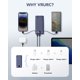 thumbnail image 5 of Cargador portátil VRURC de 10000 mAh con cables integrados y enchufe de pared, 5 of 7