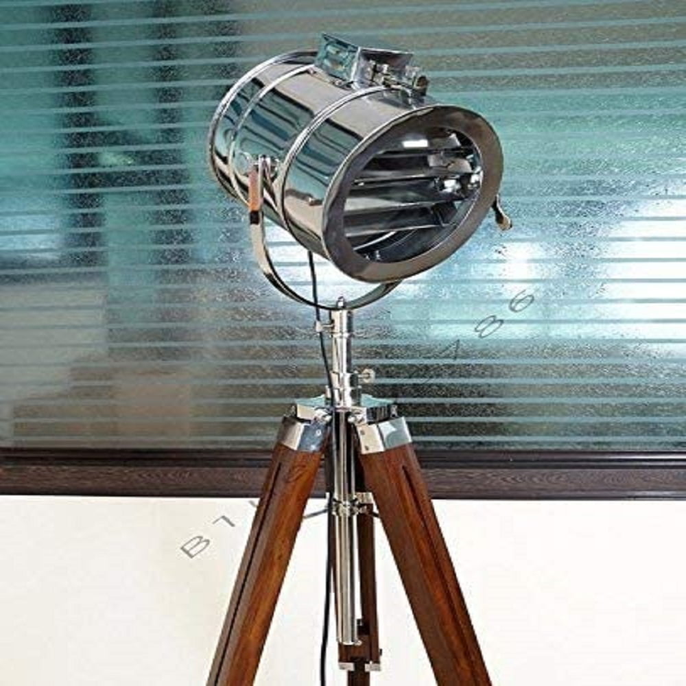 Designer Handmade Marine Nautical Floor Lamp, Nautical Spot Studio