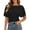 Black, variant on ChoXxx Women's Summer Loose Chiffon Sleeveless Button Vest Top Casual Grey XS