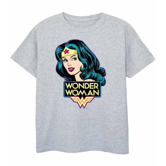 Wonder Woman Girls Head T-Shirt
