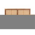 thumbnail image 2 of Baxton Studio gilbert Ash Walnut Rubberwood Full Headboard, 2 of 4