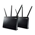 thumbnail image 1 of RT-AC1900P-2-PK-CA Dual-Band Wi-Fi Router with Router App & AiProtection, Supporting AiMesh - Mesh Networking Whole Home Wi-Fi System, Black - Pack of 2, 1 of 1