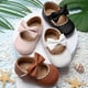 thumbnail image 2 of Infant Baby Girls Mary Jane Flats Non Slip Soft Sole Princess Wedding Dress Shoes 0-6 months 11cm, 2 of 4