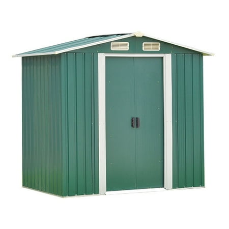 Garden Storage Shed 6ftx4ft Outdoor Patio Tool Room Backyard