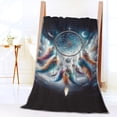 thumbnail image 4 of 1pc Dream Catcher Printed Beach Towel Multipurpose Summer Bath Towel For Travel, Beach, Pool, Yoga, Camping - Perfect Gift For Birthday, Christmas, Mother'S Day, Father'S Day,29X58inch, 4 of 8