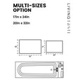 thumbnail image 1 of Tapis de Bain Ultra Doux - Gris, 1 of 6