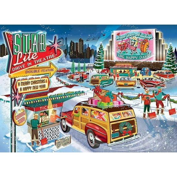 Holiday Drive In Jigsaw Puzzles