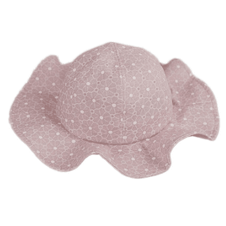 Toddler Kids Outdoor Bucket Hat Infant Little Girls Cotton Soft Solid Sun Hat Spring Summer Beach Wide Brim Hats 1-6 Years