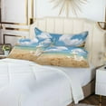 thumbnail image 6 of GZHJMY Anchor on Summer Beach Pillowcases, Soft and Cozy Decorative Pillow Cases with Hidden Zipper for Bedroom, Sofa, Couch, King Size 21x54 Inches（400）, 6 of 6