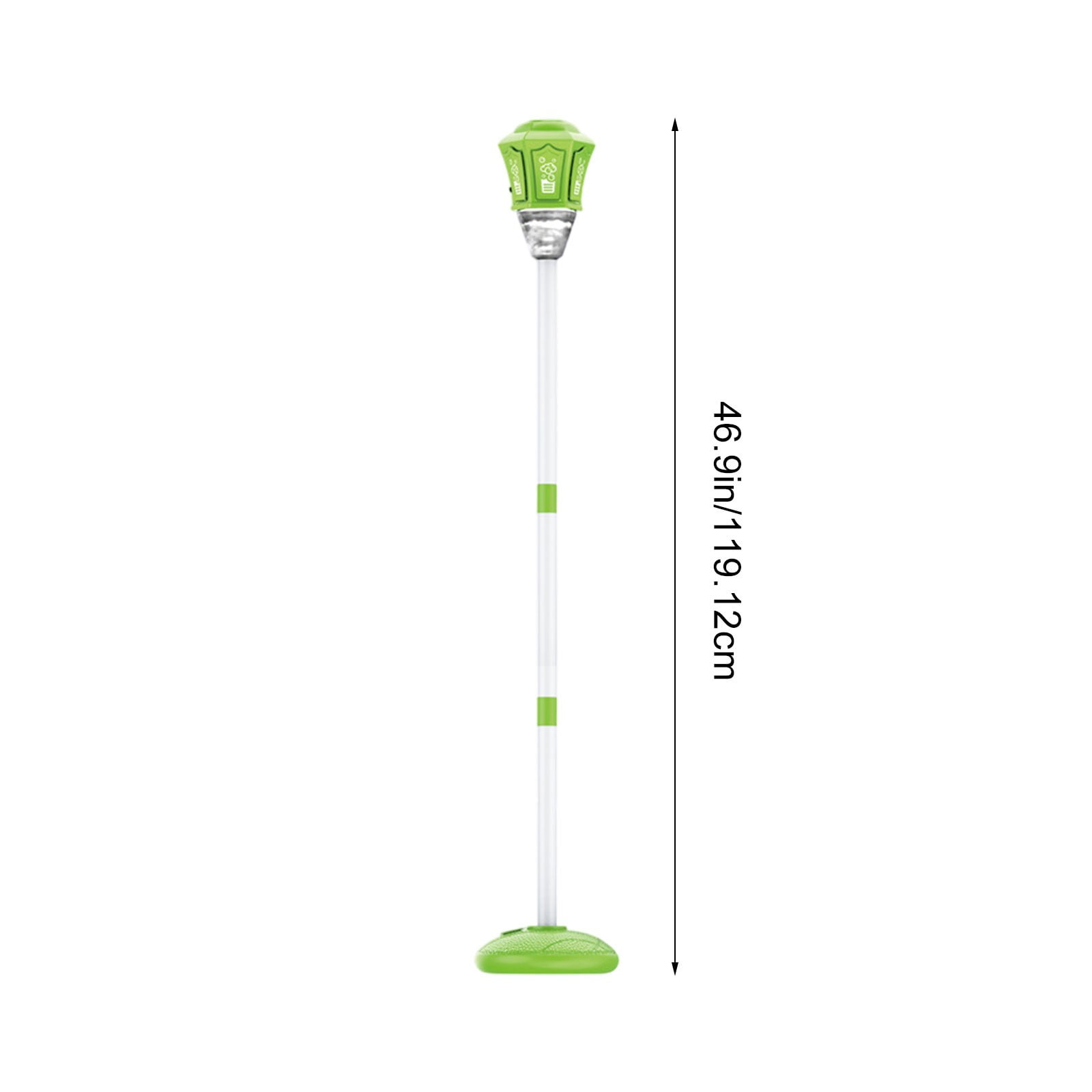 Automatic Bubble Machine Blower, Outdoor Indoor Bubble Maker with Colorful LED Lights and Music, Rechargeable Bubble Blower for Garden Park Parties, 46x8x8 Inches