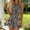 Black #01, variant on Women's Boho Floral Print Halter Romper Sleeveless Criss Cross Front Short Jumpsuit