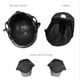 thumbnail image 3 of Nuevo Esquí Snowboard Protector A Prueba Viento para Al Aire Libre para Hombres Y Mujeres Amortiguador Y Anticaída (M Black), 3 of 9
