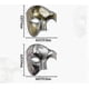 thumbnail image 5 of Phantom of The Opera Vintage Mask for Theater Costume, 5 of 5