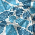 thumbnail image 5 of Ambesonne Abstract Window Valance, Shapes with Stripes Dots, 54" X 12", Blue and Pale Blue, 5 of 5