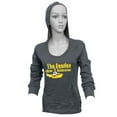 thumbnail image 2 of Beatles - Yellow Sub Wide Neck Juniors Hoodie - Large, 2 of 7
