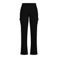 thumbnail image 2 of POROPL Mens Sweatpants Wide Leg Cargo Running Gym Hiking Comfy Pants with Pockets Size M-3XL, 2 of 5