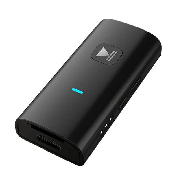Receptor portátil de clip Bluetooth con micrófono incorporado adaptador de audio para receptor inalámbrico de audio para el hogar llamadas manos Sunnimix Receptor Bluetooth