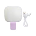 thumbnail image 3 of Luz nocturna para selfies, anillo de luz con clip ajustable para selfies, luz nocturna de relleno de vídeo LED portátil para fotos y fotografías Violeta, 3 of 8