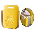 thumbnail image 4 of Cesta de drenaje de ropa plegable Cesto grande para lavar ropa de tela plegable Cesto grande para ropa Amarillo, 4 of 9