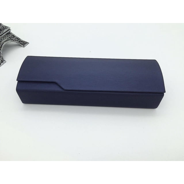 Boîtes à Lunettes Bleues 2 Pcs Boîte à Lunettes pour Hommes Étui à Lunettes Rigides pour Femmes