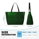 thumbnail image 4 of Fotbe Green Sparkling Bolsa de Viaje para Playa - Resistente al Agua, Bolsa Tote de Gran Capacidad y Ligera con 7 Bolsillos para Mujeres y Hombres, 4 of 7