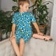 thumbnail image 4 of Balery Flying Bees Conjunto de Pijama Infantil de Manga Corta con Estampado – Ropa de Dormir de Algodón Suave-Large, 4 of 6