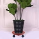 thumbnail image 4 of Soporte de plástico con ruedas para macetas | Carrito para macetas con ruedas giratorias | Soporte móvil para plantas de interior y exterior, 4 of 6