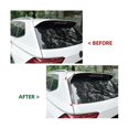thumbnail image 3 of For Mk2 2017-2023 Carbon Fiber Pattern Car Rear Window Spoiler Side Wing Cover Trim Car Accessories, 3 of 5