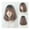 14inch 36cm, variant on Wig Black Natural Short Wigs Straight Wigs with Bangs Brown Pink Synthetic Hair for Women Daily Cosplay Heat Resistant Wig