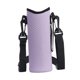 thumbnail image 3 of Bolsa portabotellas con funda protectora, accesorios para vasos, soporte para botellas agua para viajes, senderismo, camping, ciclismo y gimnasio. Morado claro, 3 of 8