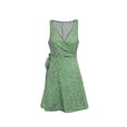 thumbnail image 3 of DYMADE Women's Summer Wrap V Neck Sleeveless Knee Length Mini Female Tank Dress, 3 of 4