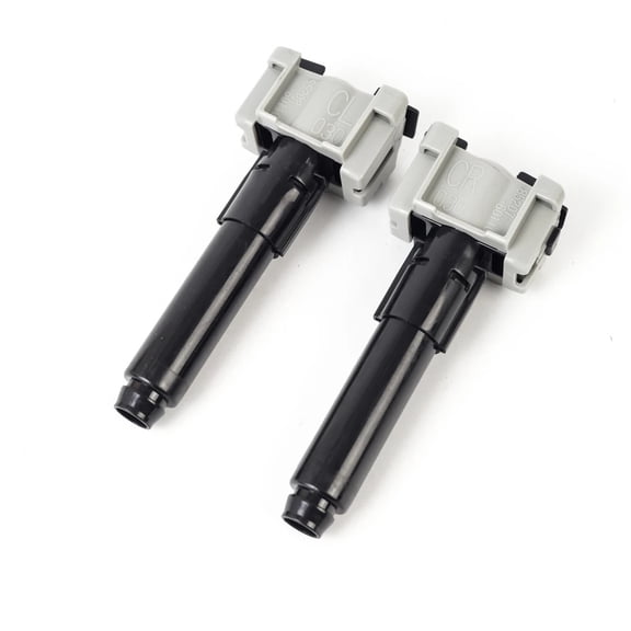 1Pair Headlight Washer Nozzles 8520760110 For Toyota Land Cruiser 200 16-19 5.7L