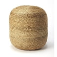 thumbnail image 2 of Butler Specialty Noosa Jute Pouffe In Brown, 2 of 3