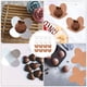 thumbnail image 5 of 100pcs Chocolate Liner Chocolate Embalaje Separado Bandejas Chocolate Papel Bandejas, 5 of 6