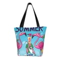 thumbnail image 1 of Disketp Beach Flamingo Trio for Women’s Casual Shoulder Tote Bag Cross-body Handbags for Shopping, Travel and Daily Use, 1 of 6