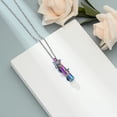 thumbnail image 4 of Cylinder with Butterfly Cremation Jewelry for Ashes Urn Necklace Lockets for Human Ashes Pet Memorial Ashes Holder, 4 of 6