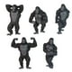 thumbnail image 2 of Figura de juguete coleccionable Fitness Gorilla Black Anime, 5 unidades, 2 of 5