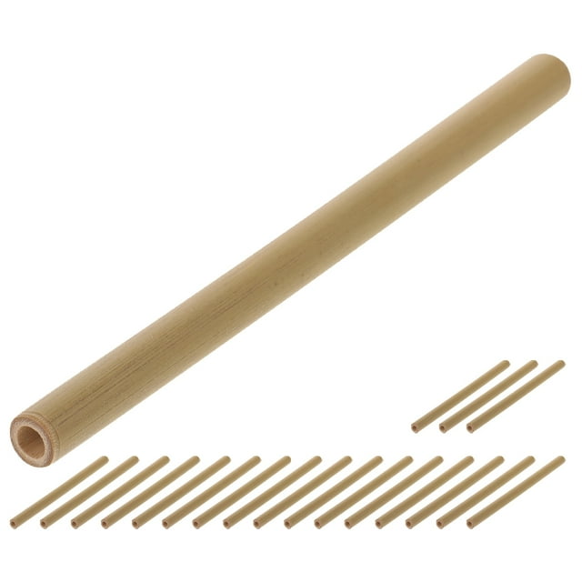 20Pcs Bamboo Mason Bee Tubes for Pollination and Bee Habitat Honeycomb Shape Beekeepers