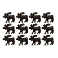thumbnail image 1 of Set of 12 Rustic Cast Iron Moose Drawer Pulls - 2-inches Long - Western or Lodge Style Cabinet Knobs - Easy Install -  Perfect for Dressers and Cupboards, 1 of 1