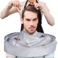 thumbnail image 1 of Delantal de peluquería para corte de pelo, kit de peluquería para peluquería y estilistas domésticos, resistente al agua y antiadherente, 1 of 7