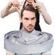 thumbnail image 1 of Delantal de peluquería para corte de pelo, kit de peluquería para peluquería y estilistas domésticos, resistente al agua y antiadherente, 1 of 7
