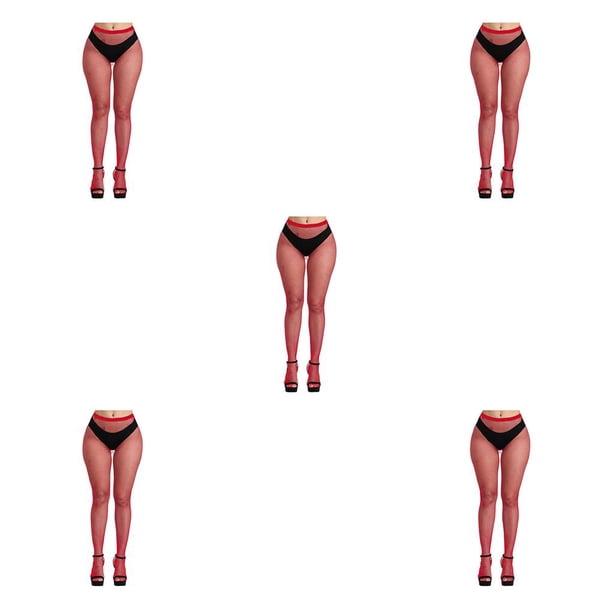 Pantimedias con tirantes Minnieouse 1 par atractivos cómodos transpirables medias de red Type3 NO3
