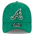 thumbnail image 2 of Men's New Era Kelly Green Atlanta Braves St. Patrick's Day 39THIRTY Flex Hat, 2 of 6