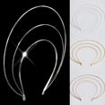 thumbnail image 2 of Yokua Metal Hairwear Hair Bands Blank Base for Women Jewelry Making Components, 2 of 20