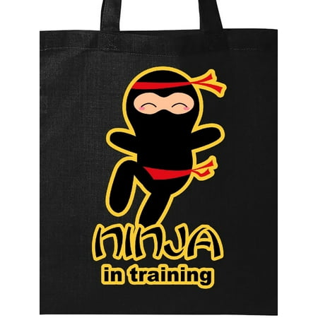 Ninja In Training Tote Bag Black One Size