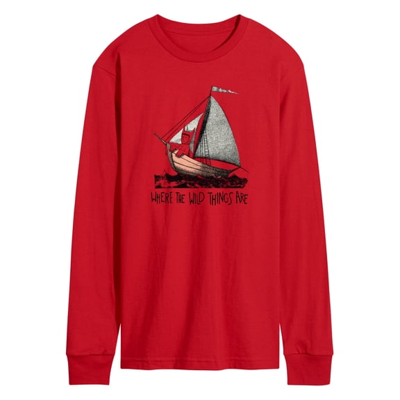 Where The Wild Things Are - Boat Long Sleeve Graphic T-Shirt