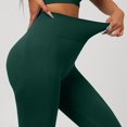thumbnail image 6 of Women's High Waisted Scrunch Yoga Pants, Butt Lifting Peach Butt Fitness Leggings for Women, Soft Comfortable High Rise Workout Pants for Gym, Yoga and Daily Wear Blackish Green, 6 of 7