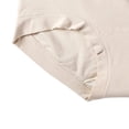 thumbnail image 4 of Ohufall Cotton Panties for Women High Waist Solid Color Briefs Lightweight Comfortable Daily Underwear, 4 of 4
